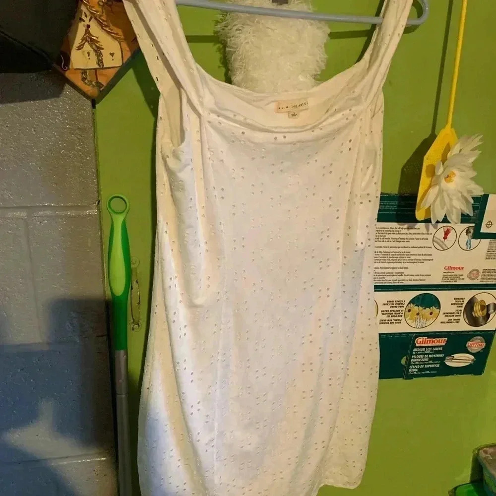 NWT La Hearts Women’s White Dress Size Large